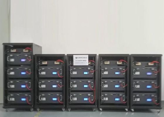Rak Server IP40 Baterai Lithium Iron Phosphate Untuk Sistem Komersial