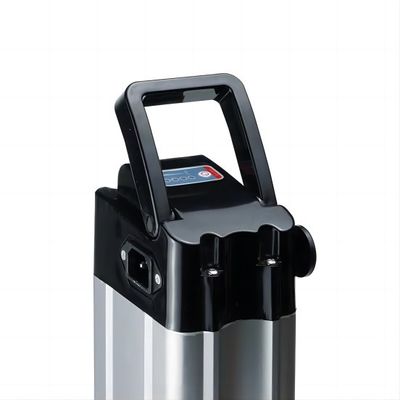 Menghemat energi 4 Pin 48V 10.4AH 18650 Lithium Sepeda Listrik Sliver Seri Ikan Anti Jatuh Buckle Untuk Sepeda Listrik
