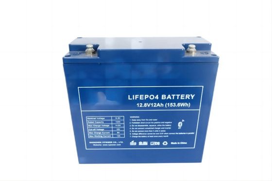 Baterai Terner Lithium 12.8V Praktis, Paket Baterai E Bike LifeP04 Ringan