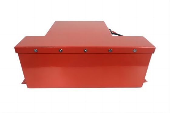 Baterai Lithium Prismatic Red EV Stabil Untuk Kendaraan Logistik Listrik