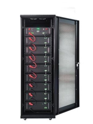 Cadangan Hotel UPS Lemari Penyimpanan Baterai Lithium Serba Guna Dengan Layar LCD