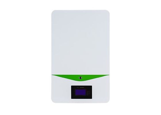 Baterai Lithium Ion Terpasang di Dinding Komersial Tanpa Gangguan Dengan Layar LCD
