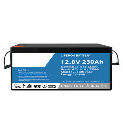 CE 230AH Baterai Fosfat Besi Litium, Serbaguna Bluetooth BMS Lifep04