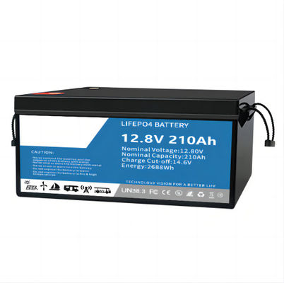 Baterai Litium Ion Terner Praktis Yang Stabil, Deep Cycle Recharge 210AH