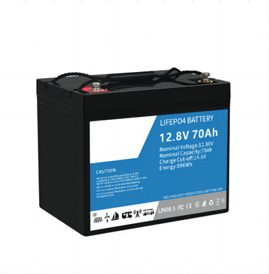 Tahan Debu Tahan Lama LifeP04 Baterai Ebike, 70AH Lithium Iron Phosphate BMS