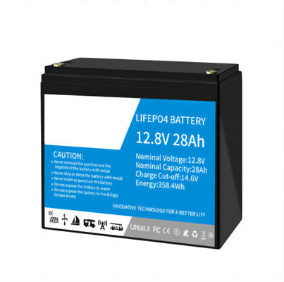 Baterai Lithium Ion NCM Explosionproof 12.8V 28AH Untuk Kendaraan Roda Tiga
