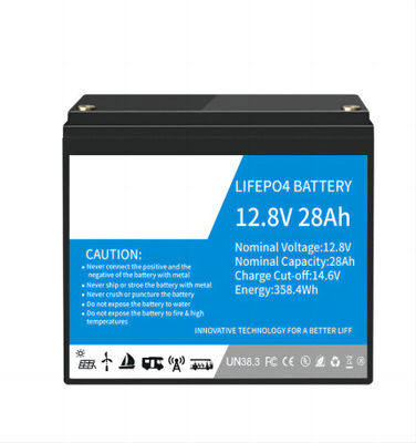 Baterai Lithium Ion NCM Explosionproof 12.8V 28AH Untuk Kendaraan Roda Tiga
