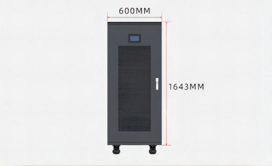 Baterai Penyimpanan Lithium Sekolah 480V 50AH, Sel Prismatik Li Ion Bluetooth