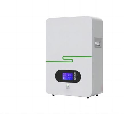 IP21 Rumah Penyimpanan Energi Vertikal Baterai Lithium Dipasang Di Dinding Dengan LCD