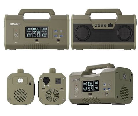 Pembangkit Listrik Portabel Darurat 220V 50HZ, Catu Daya Seluler Luar Ruangan Yang Stabil