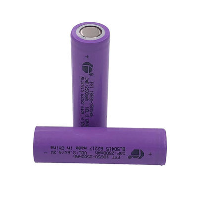 Waterproof LFP 3.7V 18650 Li Ion Battery Serbaguna Untuk Maine
