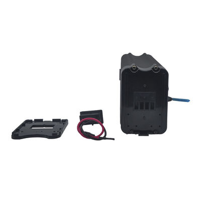 1500 Cycle Times Portable Handle 36V 10AH Paket Sepeda Listrik Aluminium Hitam Dengan Kunci Aman Untuk Sepeda Lipat Listrik