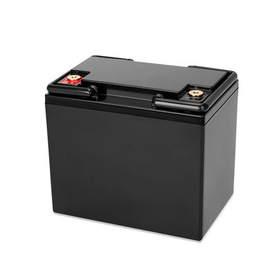Baterai Lithium LifeP04 Tahan Air 12.8V 50AH Dengan Bluetooth Untuk Tenaga Laut