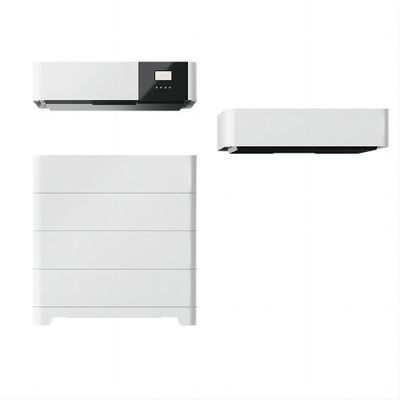 10KWH 20KWH 30KWH CE Stackable LifePO4 Battery Pack Storage System Single Phase Solar Inverter Untuk Daya Sistem Surya