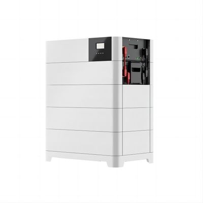 10KWH 20KWH 30KWH CE Stackable LifePO4 Battery Pack Storage System Single Phase Solar Inverter Untuk Daya Sistem Surya