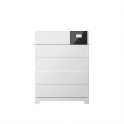 10KWH 20KWH 30KWH CE Stackable LifePO4 Battery Pack Storage System Single Phase Solar Inverter Untuk Daya Sistem Surya