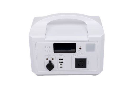 Fast Charge PD30W QC3.0 Recharge Cylindrical LifePO4 Battery Mobile Power Station Dengan BMS Untuk Pasokan Listrik Surya