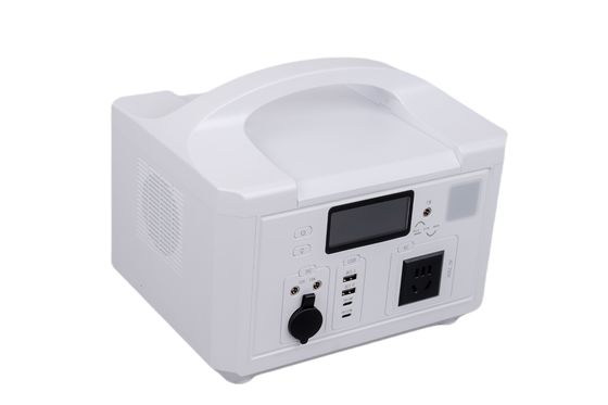 Paket baterai tahan ledakan Super Output Power 600W Baterai lithium ion isi ulang Stasiun listrik portabel untuk berkemah