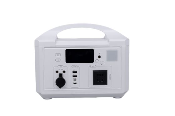 Paket baterai tahan ledakan Super Output Power 600W Baterai lithium ion isi ulang Stasiun listrik portabel untuk berkemah