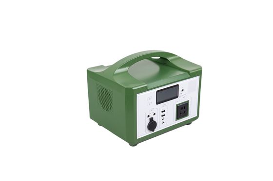 Quick Charge MPPT Solar Cotroller 600W Power Green Plastic Case Solar Generator Untuk Outdoor Backup System