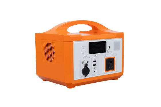 600W AC Outlet Recharge Lithium Iron Phosphate Baterai Dengan Baterai Fireproof Pack Backup Power Station Untuk Pasokan Drone