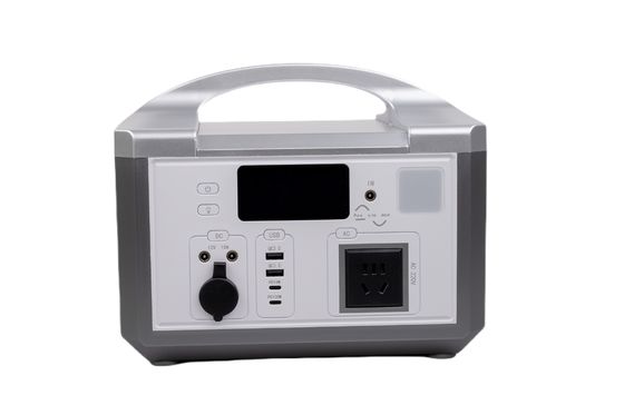 50HZ/60HZ AC Outlet Flash Ikan Solar Generator penyimpanan energi portabel dengan pengisian panel surya untuk peralatan kantor