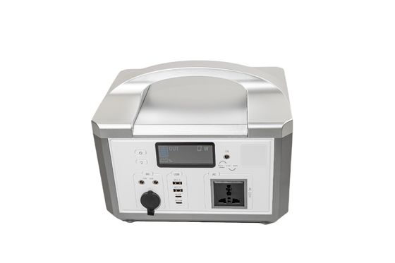 IP65 Portable Power Supply LifePO4 600WH Baterai Daya Keluar Hingga 1200W Generator Energi Surya Untuk Camping / Penggunaan Rumah