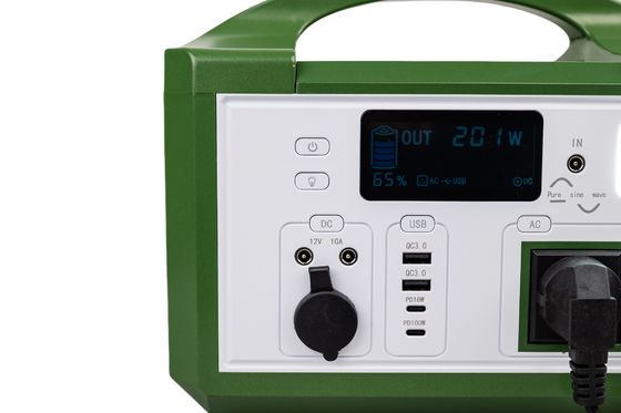Sistem Surya Berat Ringan Off Grid DC AC 220V Solar Portable Power Station Dengan CE / ROHS Disetujui Untuk Daya Darurat