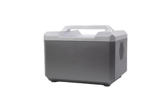 Silver Shell Ultra Output Power 600W EU Adapter Charging Power Bank Dengan LCD Displays Screen Untuk RV Outdoor Camping