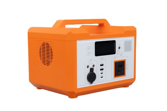 MPPT Dukungan penyimpanan daya kecil DC/AC 576WH Sistem tenaga surya portabel Untuk RV Camping / Home Listrik