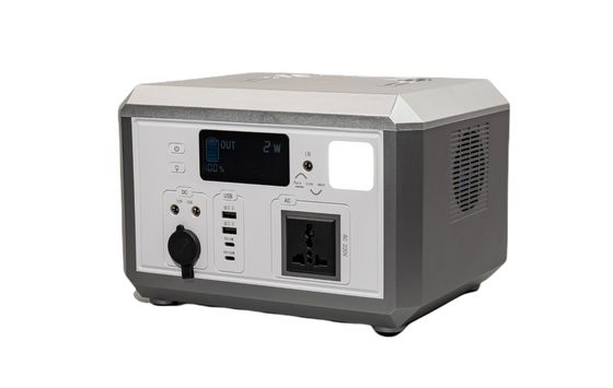Free Transfer Switch AC Outlet 600W PV Charging Stasiun Daya Terbaik Dengan Lampu SOS Untuk Sumber Daya Darurat