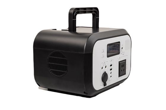 Efisiensi Tinggi 600WH Solar Portable Power Station 220V Pure Sinus Wave AC Outlet Dengan Aplikasi Untuk Sistem Cadangan Rumah