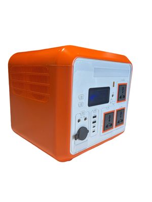 1152WH Kapasitas Ultra Besar DC12V AC 110V ROHS Disetujui Pembangkit Listrik Portable Dengan Panel Surya Untuk UPS Power Supply