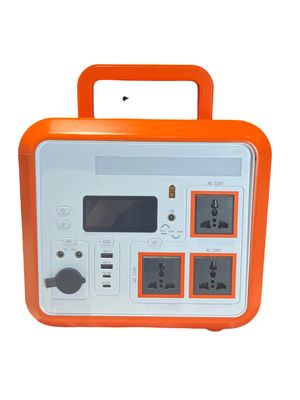 1152WH Kapasitas Ultra Besar DC12V AC 110V ROHS Disetujui Pembangkit Listrik Portable Dengan Panel Surya Untuk UPS Power Supply