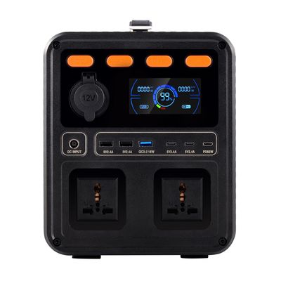 Umur Panjang Gelombang Sinus Murni DC13V Daya Keluar AC Hingga 1300W Generator Daya Surya Darurat Dengan CE / UL Disetujui