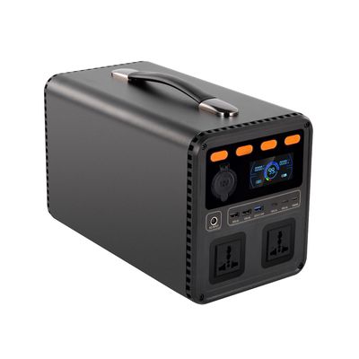 Waterproof Recharge LifePO4 Baterai AC Frekuensi Satu Klik Konversi 50HZ Ke 60HZ Outdoor Power Station Untuk Camping