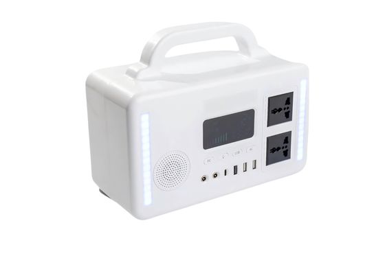 300 Watt Solar Portable Power Station 220V AC Ouput Baterai LifePO4 yang dapat diisi ulang untuk berkemah di luar ruangan