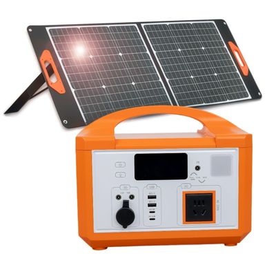 Menghemat Energi Pengisian ulang Silinder LifePO4 Baterai Portable Power Station Dengan Panel Surya Untuk Sistem Surya Off Grid