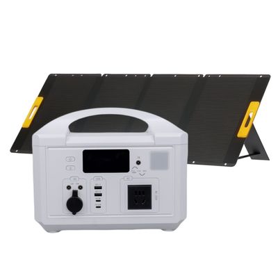 MPPT Dukungan Portable Solar Generator 300W Lifepo4 Baterai Solar Portable Power Station Untuk Sistem Cadangan Surya