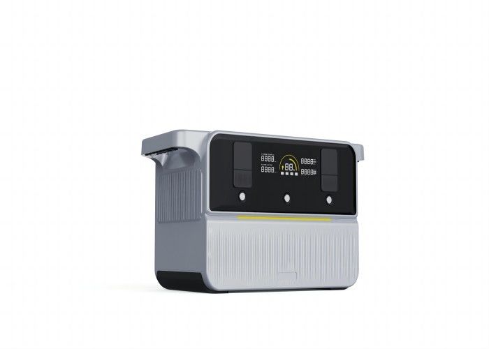 IP65 LifeP04 Mobile Pembangkit Listrik Portabel Luar Ruangan 220V 50HZ Dengan Panel Surya