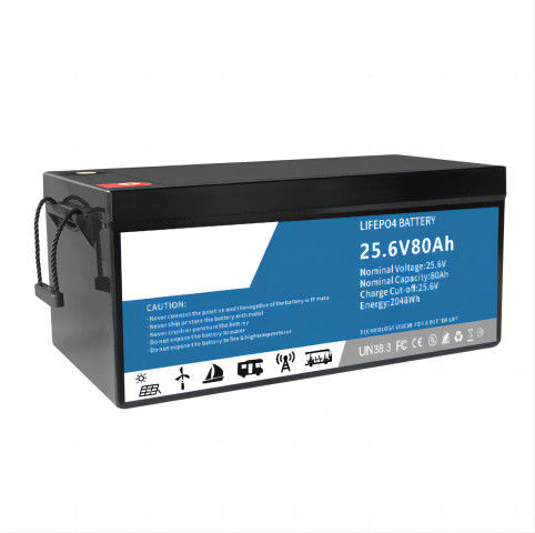 10000 Kali Daya Output Tinggi 2048WH CATL LifeP04 Baterai Lithium Dengan Monitor Untuk Penerangan Darurat