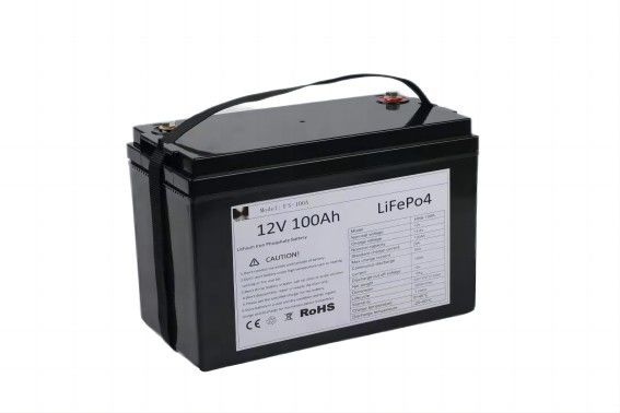 Longer Cycle Low Internal Resistance 1280WH Domestik Solar LifeP04 Baterai Lithium Dengan BMS Untuk Alat Ukur