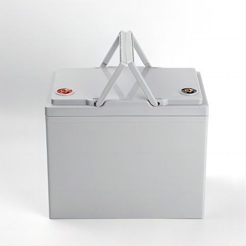 Deep Cycle High Discharge Voltage Rate 12.8V 300AH LifeP04 Baterai Lithium Dibangun di BMS Untuk Golf Cart / Mobil Wisata
