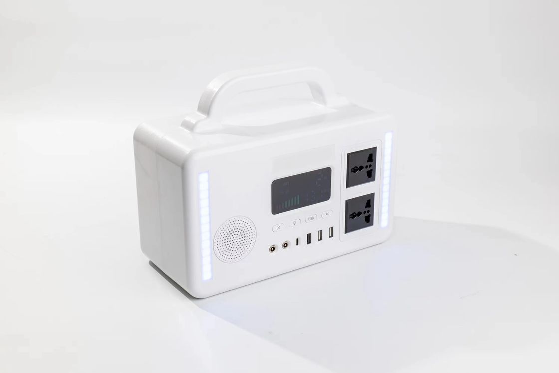 MPPT Dukungan Portable Solar Generator 300W Lifepo4 Baterai Solar Portable Power Station Untuk Sistem Cadangan Surya