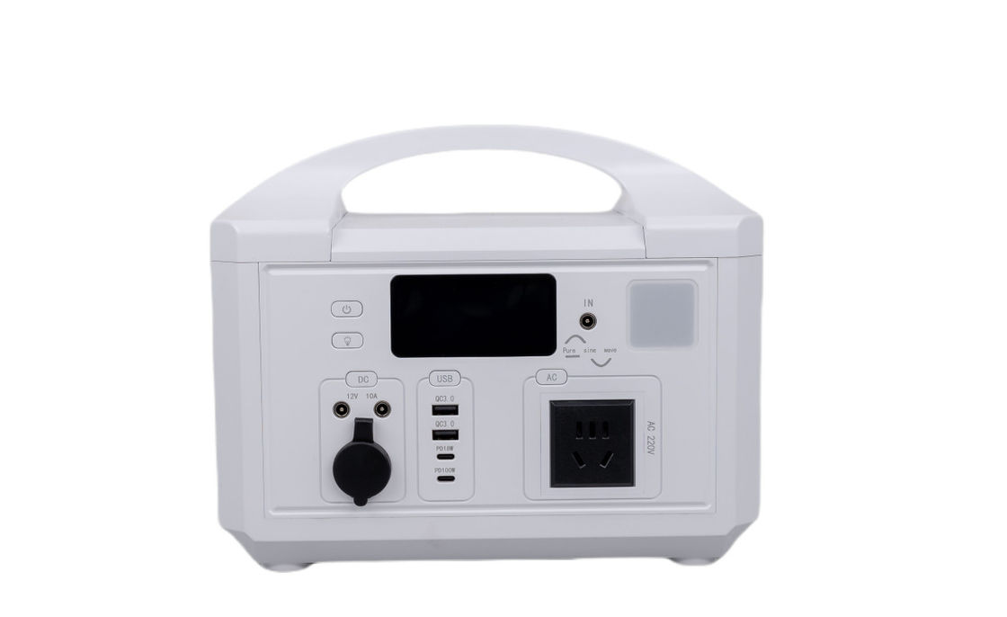300 Watt Solar Portable Power Station 220V AC Ouput Baterai LifePO4 yang dapat diisi ulang untuk berkemah di luar ruangan