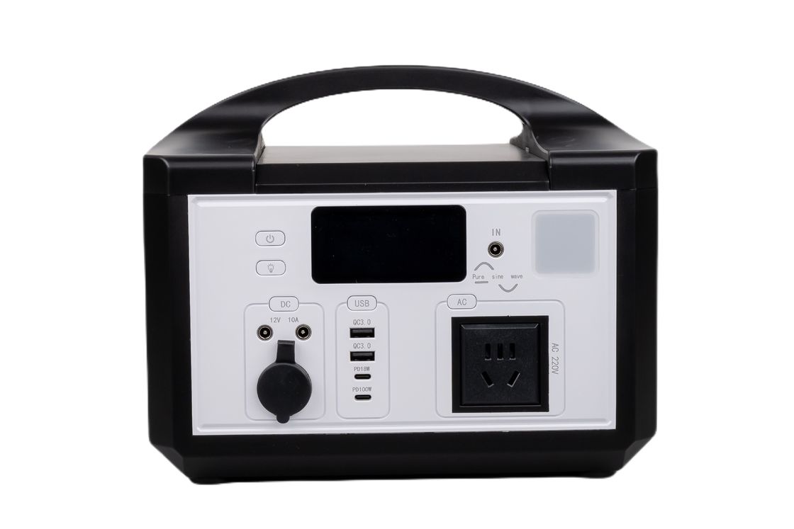AC 110V/220V Fast Charge 1.5 Jam Sistem Penyimpanan Energi Rumah Sumber Daya Portable Dibangun di BMS Untuk RV / Camping