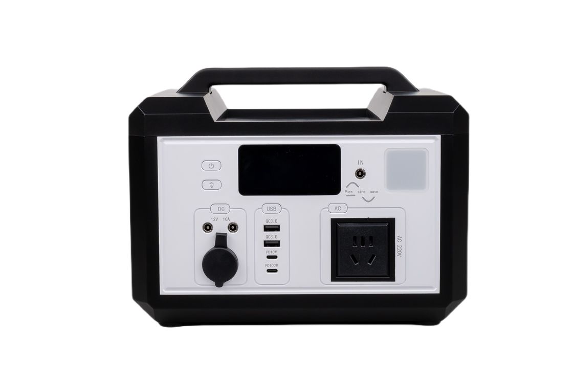 Efisiensi Tinggi 220V/110V AC Rechargeable Lifepo4 Portable Power Pack Dengan Wireless Charging Untuk Sistem Surya Off Grid