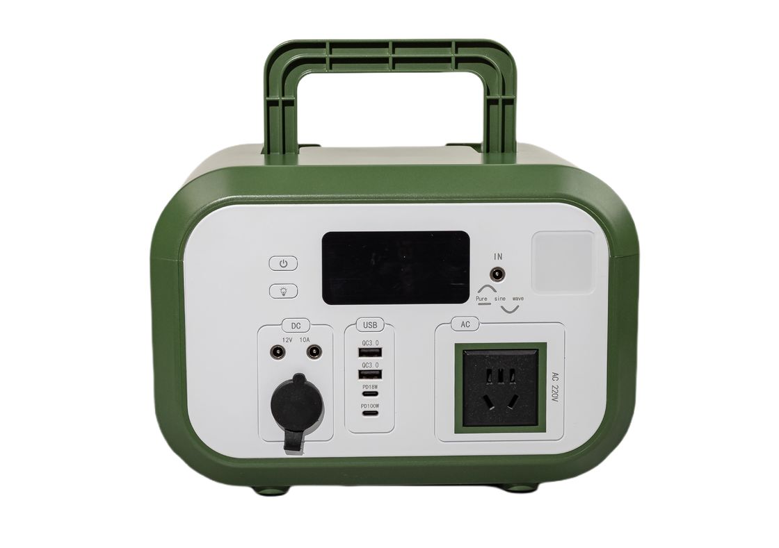 Densitas Energi Tinggi Green Flame Retardant DC 12v Portable Power Pack Dengan Bluetooth Untuk Drone
