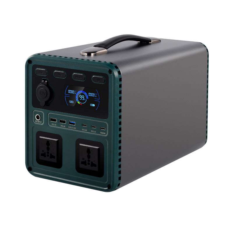 Efisiensi Tinggi AC 4*220V/110V Baterai Lifepo4 Terisi ulang Dengan Bluetooth WiFi Portable Power Generator Untuk RV Camping
