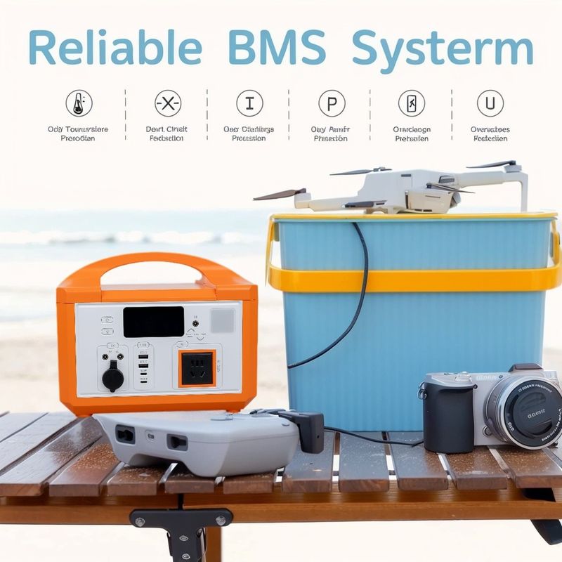 Waterproof IP51 600W AC 12V MPPT Solar Controller Portable Solar Power Station Dengan CE Disetujui Untuk Mower / Drill Listrik